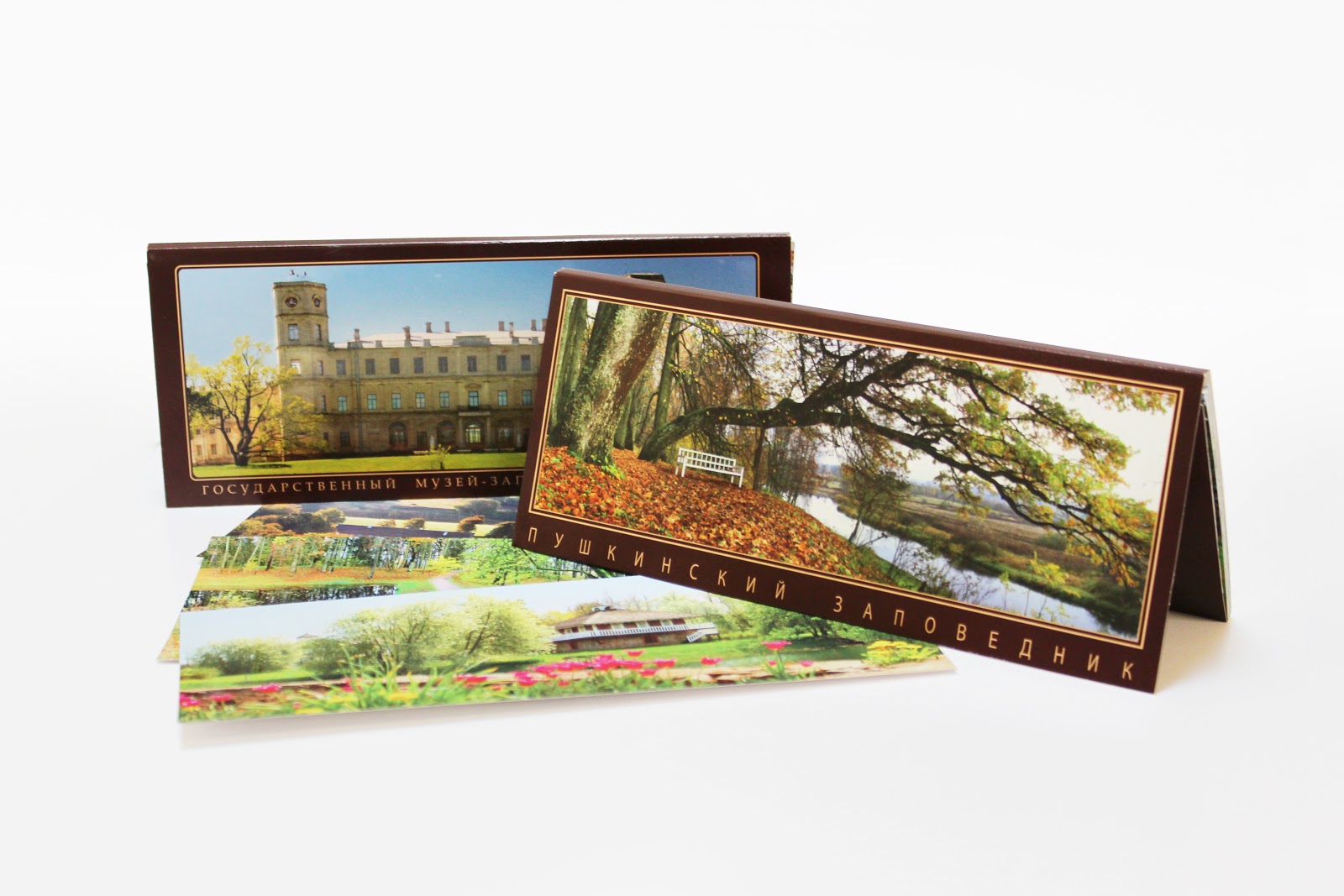 Сувенирные наборы открыток с авторскими фотографиями для музеев